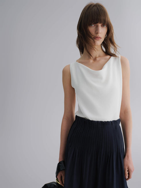 Top col en Lyocell Sway